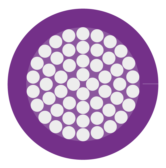 CAVO PTFE UNIPOLARE  ET spc / ET npc